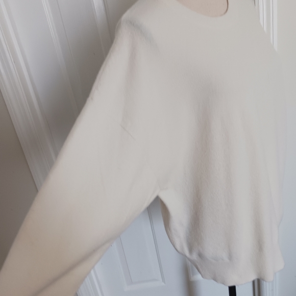 Jenni Kayne Wool Cashmere Blend Oversized Crewneck Sweater - Picture 11 of 14